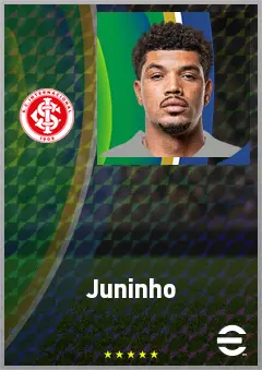 Juninho eFootball 2026 player card, 73 OVR CB