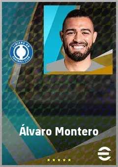 Álvaro Montero eFootball 2026 player card, 74 OVR GK