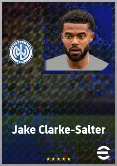 Jake Clarke-Salter eFootball 2026 player card, 71 OVR CB