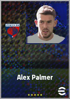Alex Palmer eFootball 2026 player card, 73 OVR GK