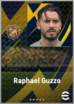 Raphael Guzzo eFootball 2026 player card, 70 OVR CMF