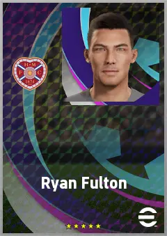 Ryan Fulton eFootball 2026 player card, 67 OVR GK