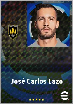 José Carlos Lazo eFootball 2026 player card, 70 OVR LWF