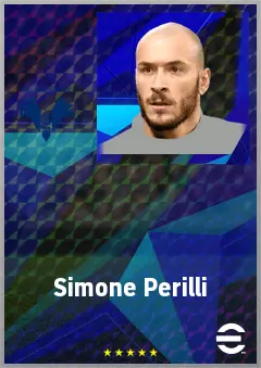 Simone Perilli eFootball 2026 player card, 69 OVR GK
