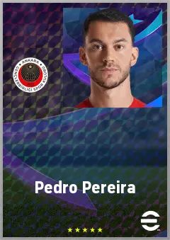 Pedro Pereira eFootball 2026 player card, 72 OVR RB