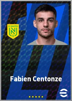 Fabien Centonze eFootball 2026 player card, 70 OVR RB