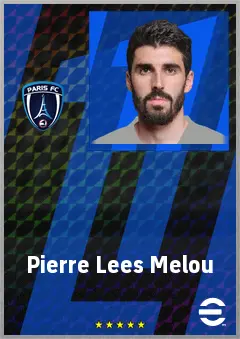 Pierre Lees Melou eFootball 2026 player card, 75 OVR DMF