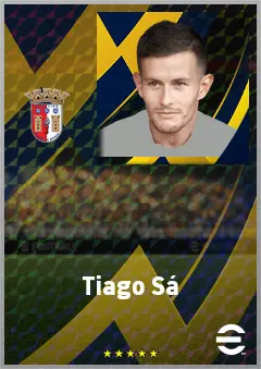 Tiago Sá eFootball 2026 player card, 70 OVR GK