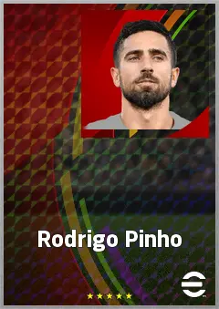 Rodrigo Pinho eFootball 2026 player card, 68 OVR CF
