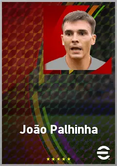 João Palhinha eFootball 2026 player card, 78 OVR DMF