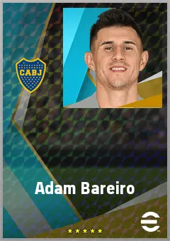 Adam Bareiro eFootball 2026 player card, 73 OVR CF