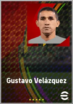 Gustavo Velázquez eFootball 2026 player card, 73 OVR CB