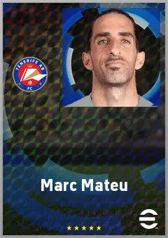 Marc Mateu eFootball 2026 player card, 68 OVR LB