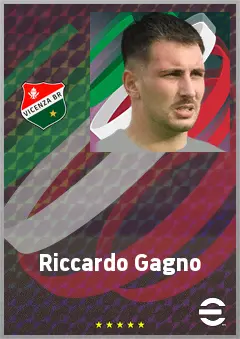 Riccardo Gagno eFootball 2026 player card, 70 OVR GK