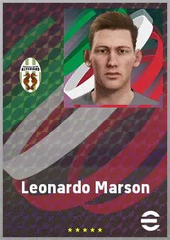 Leonardo Marson eFootball 2026 player card, 69 OVR GK