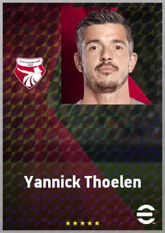 Yannick Thoelen eFootball 2026 player card, 68 OVR GK
