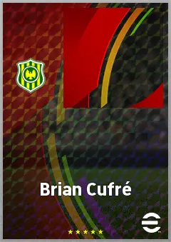 Brian Cufré eFootball 2026 player card, 72 OVR LB