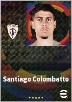 Santiago Colombatto eFootball 2026 player card, 71 OVR DMF