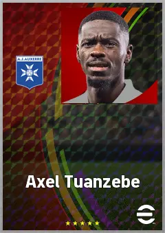 Axel Tuanzebe eFootball 2026 player card, 73 OVR CB
