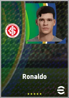 Ronaldo eFootball 2026 player card, 70 OVR DMF