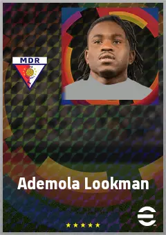 Ademola Lookman eFootball 2026 player card, 79 OVR SS