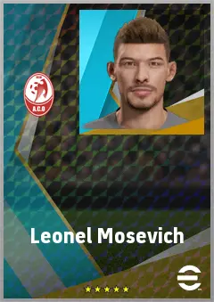 Leonel Mosevich eFootball 2026 player card, 71 OVR CB