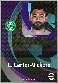 C. Carter-Vickers eFootball 2026 player card, 75 OVR CB