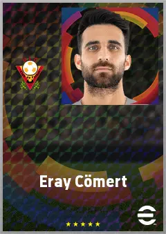 Eray Cömert eFootball 2026 player card, 71 OVR CB