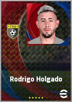 Rodrigo Holgado eFootball 2026 player card, 73 OVR CF