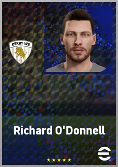 Richard O'Donnell eFootball 2026 player card, 68 OVR GK