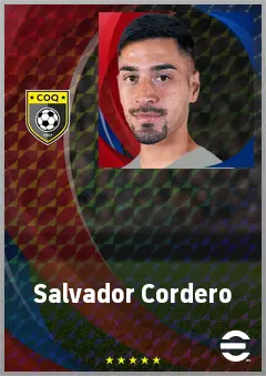 Salvador Cordero eFootball 2026 player card, 68 OVR DMF