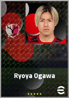 Ogawa Ryoya eFootball 2026 player card, 70 OVR LB