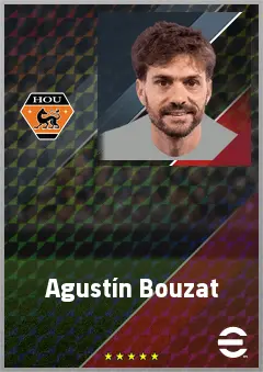 Agustín Bouzat eFootball 2026 player card, 73 OVR CMF