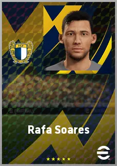 Rafa Soares eFootball 2026 player card, 72 OVR LB