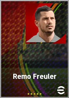 Remo Freuler eFootball 2026 player card, 76 OVR CMF