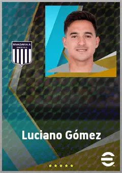Luciano Gómez eFootball 2026 player card, 71 OVR LB