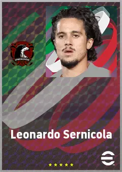 Leonardo Sernicola eFootball 2026 player card, 72 OVR RB