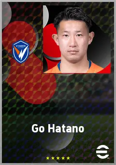 Hatano Go eFootball 2026 player card, 69 OVR GK