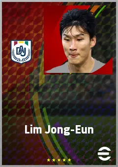 Lim Jong-Eun eFootball 2026 player card, 66 OVR CB