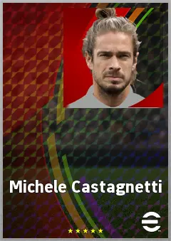 Michele Castagnetti eFootball 2026 player card, 71 OVR DMF