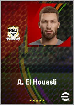 A. El Houasli eFootball 2026 player card, 66 OVR GK