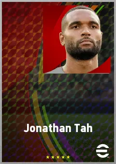 Jonathan Tah eFootball 2026 player card, 81 OVR CB