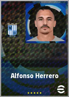 Alfonso Herrero eFootball 2026 player card, 72 OVR GK