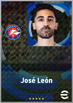 José León eFootball 2026 player card, 71 OVR CB