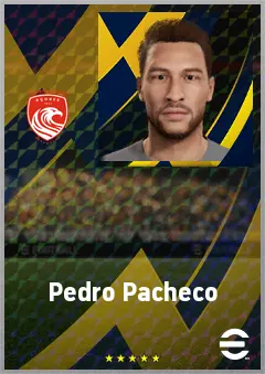 Pedro Pacheco eFootball 2026 player card, 68 OVR CB