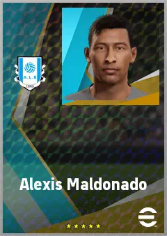 Alexis Maldonado eFootball 2026 player card, 73 OVR CB
