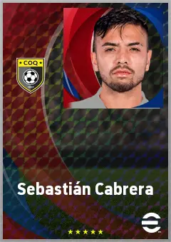 Sebastián Cabrera eFootball 2026 player card, 69 OVR LB