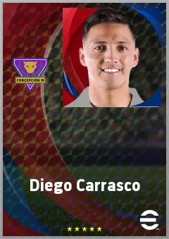 Diego Carrasco eFootball 2026 player card, 68 OVR CB