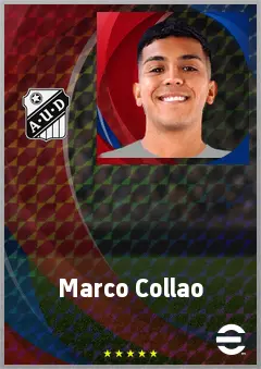 Marco Collao eFootball 2026 player card, 68 OVR DMF
