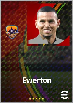 Ewerton eFootball 2026 player card, 69 OVR CMF